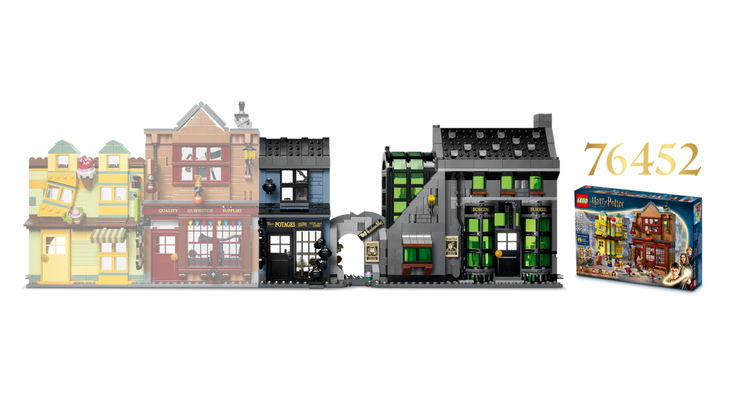 LEGO Harry Potter Knockturn Alley Wizarding Shops 76471