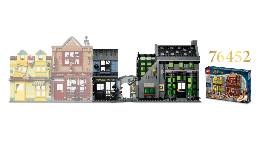 LEGO Harry Potter Knockturn Alley Wizarding Shops 76471