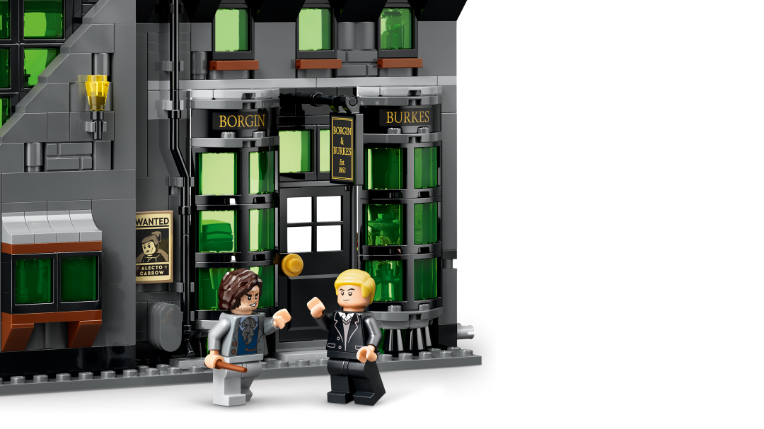 LEGO Harry Potter Knockturn Alley Wizarding Shops 76471
