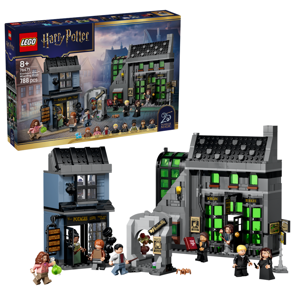 LEGO Harry Potter Knockturn Alley Wizarding Shops 76471