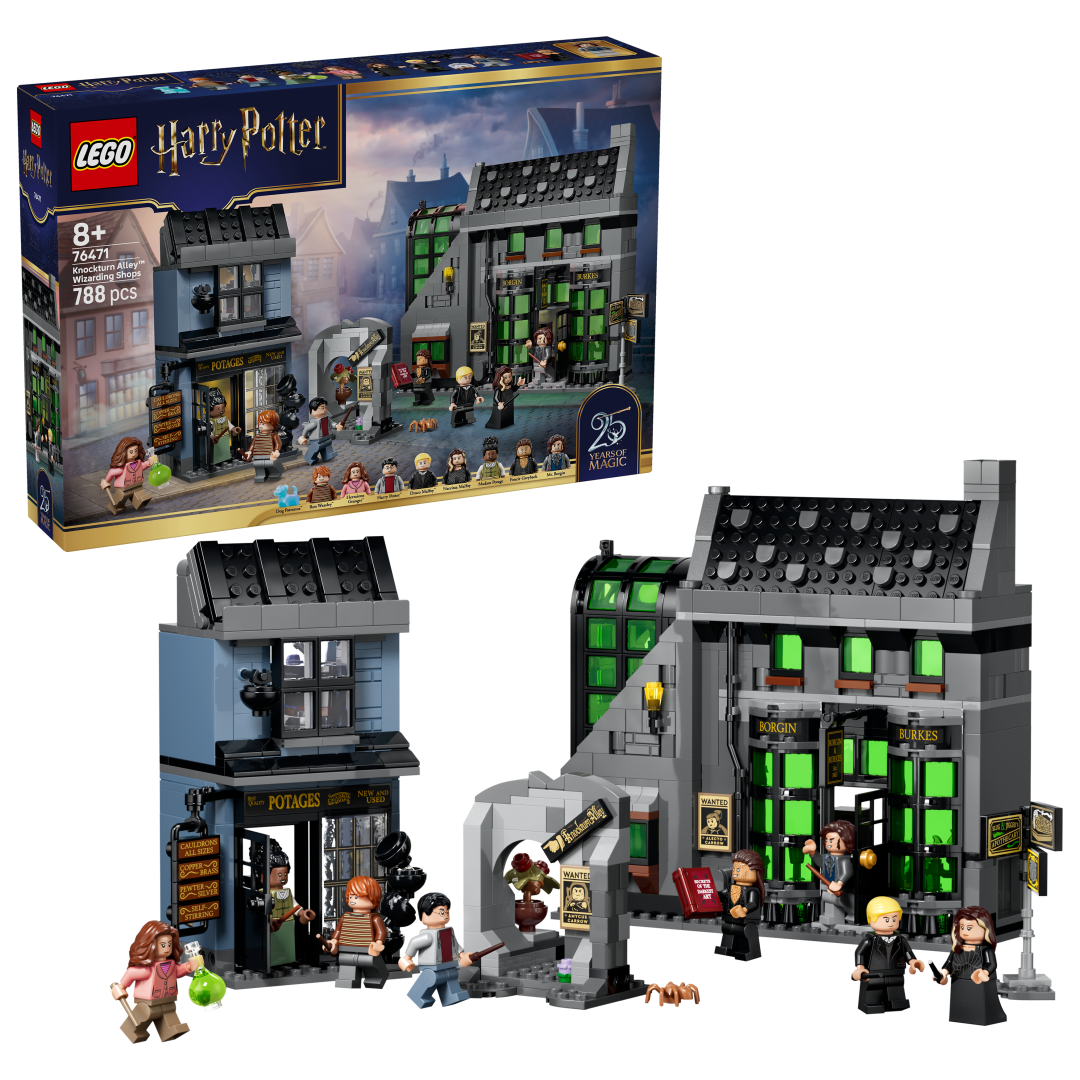 LEGO Harry Potter Knockturn Alley Wizarding Shops 76471