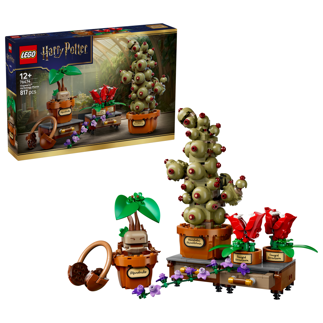 LEGO Harry Potter Hogwarts Herbology Plants 76474