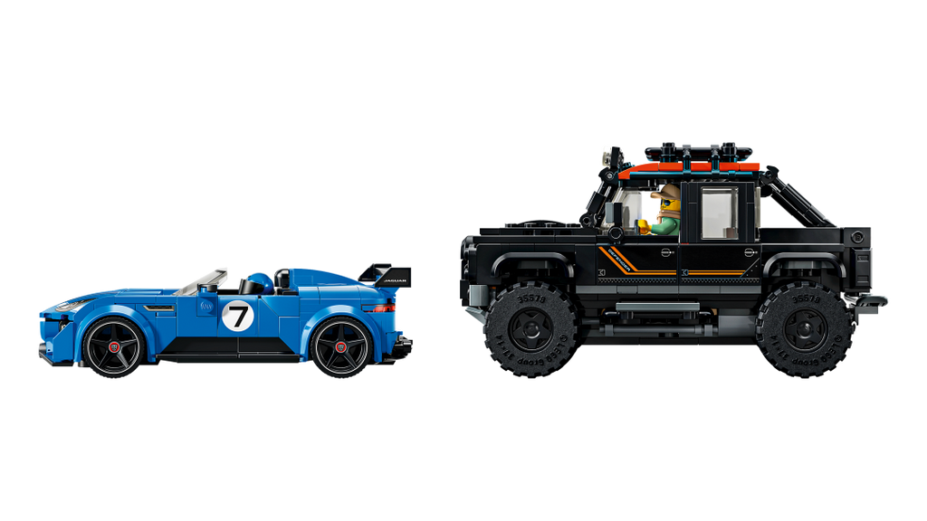 LEGO Speed Champions Jaguar Project 7 & Land Rover Defender 77264