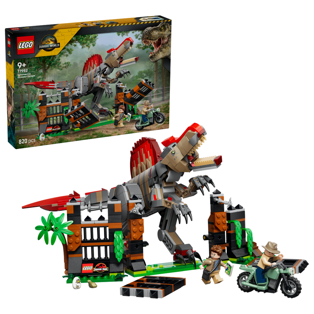 LEGO Jurassic World Spinosaurus Dinosaur Escape 77982