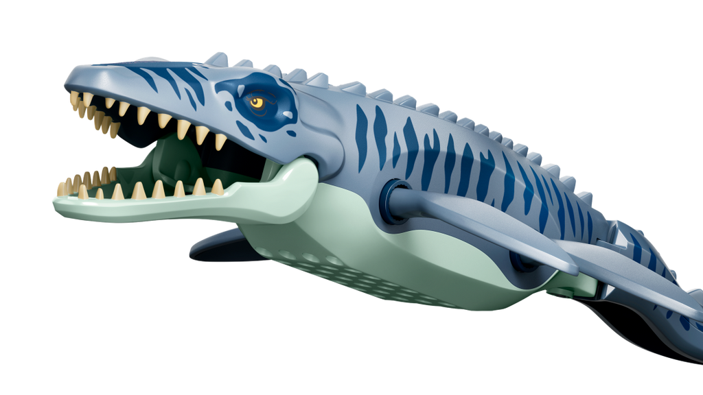LEGO Jurassic World Mosasaurus Dinosaur Boat Attack 77983