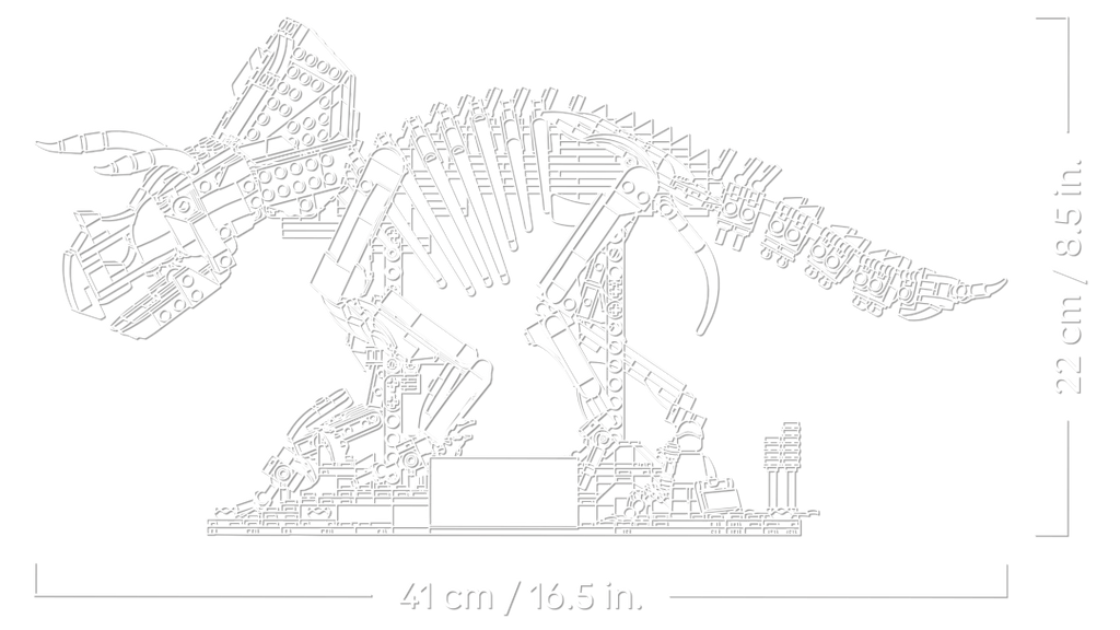 LEGO Jurassic World Dinosaur Fossils: Triceratops 77985