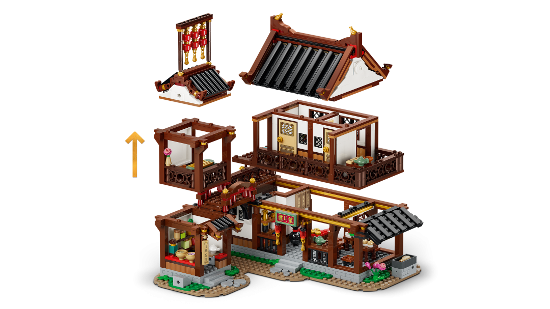 LEGO Iconic Ancient Moon-Gazing Inn 80121