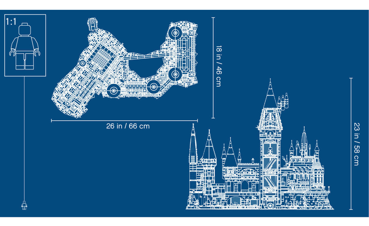 LEGO Harry Potter The Hogwarts Castle 71043
