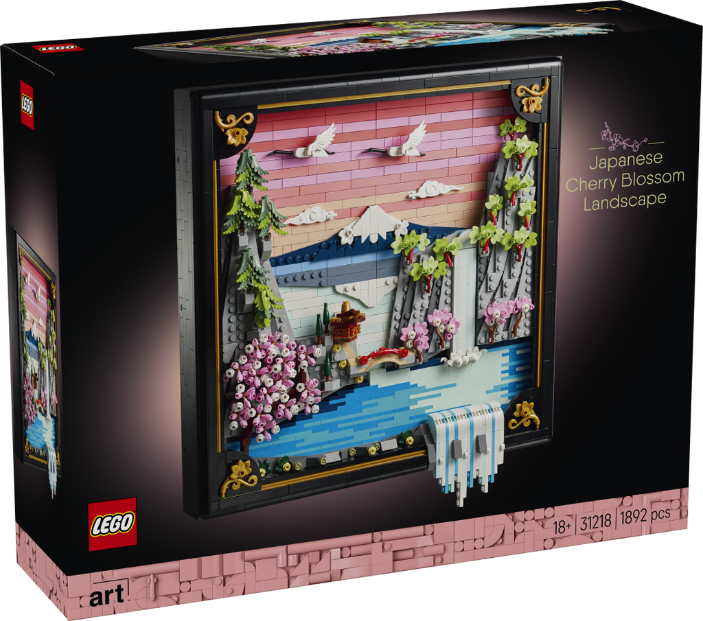 LEGO ART Japanese Cherry Blossom Landscape 31218