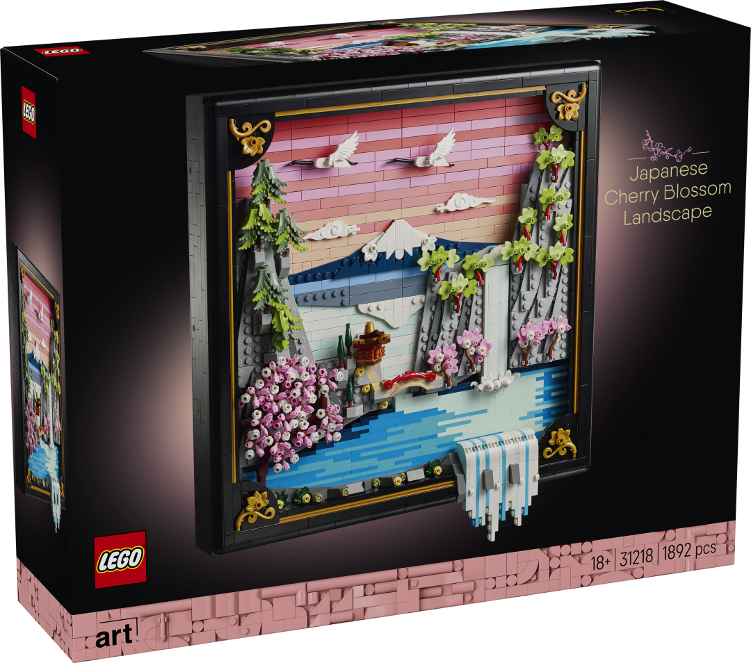 LEGO ART Japanese Cherry Blossom Landscape 31218
