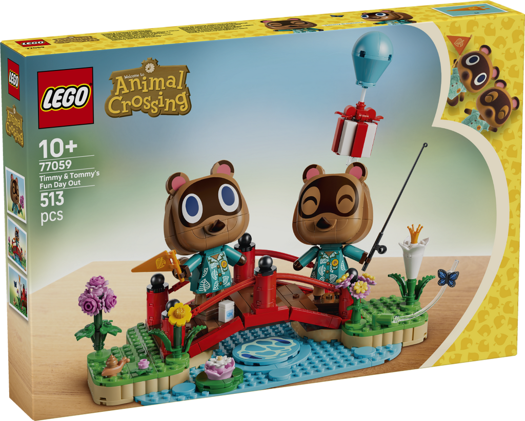 LEGO Animal Crossing Timmy & Tommy's Fun Day Out 77059