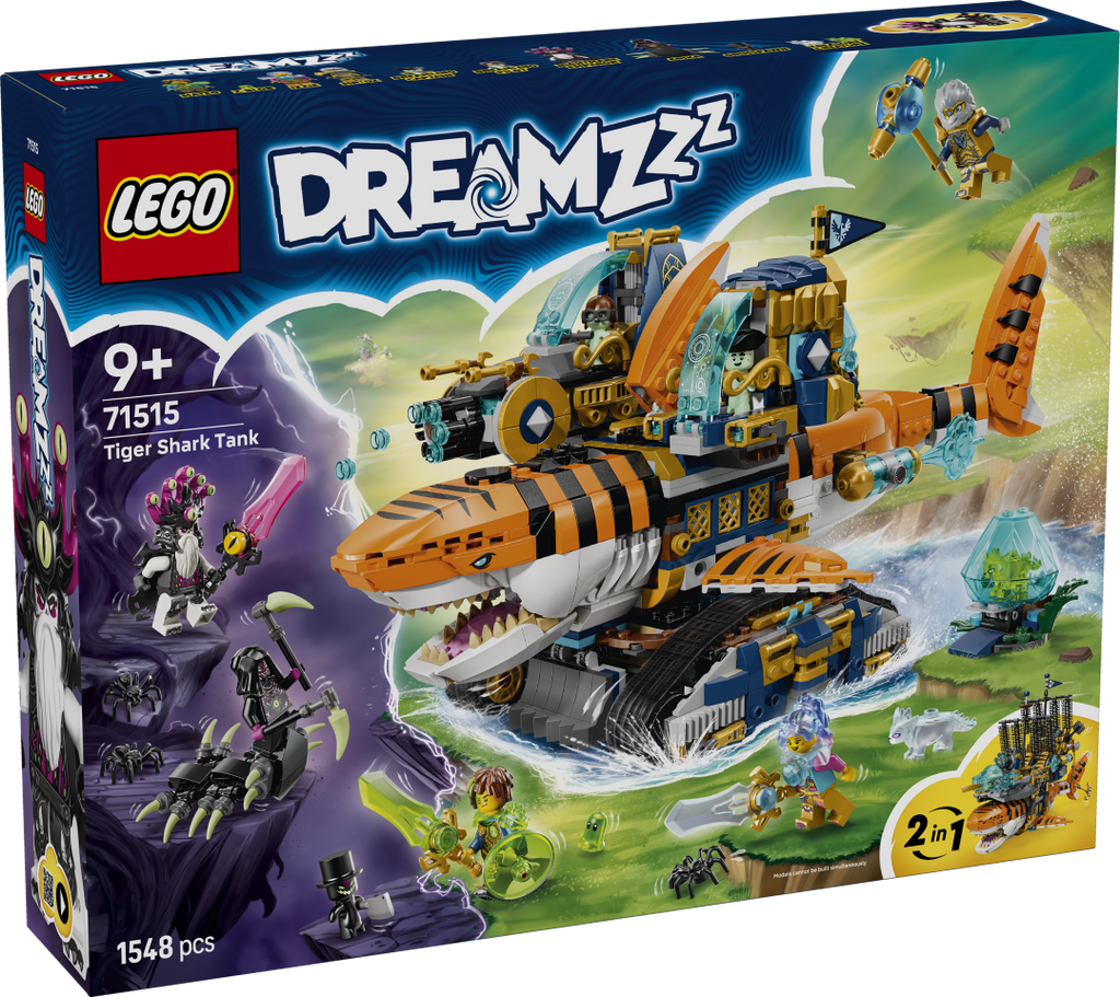 LEGO DREAMZzz Tiger Shark Tank 71515