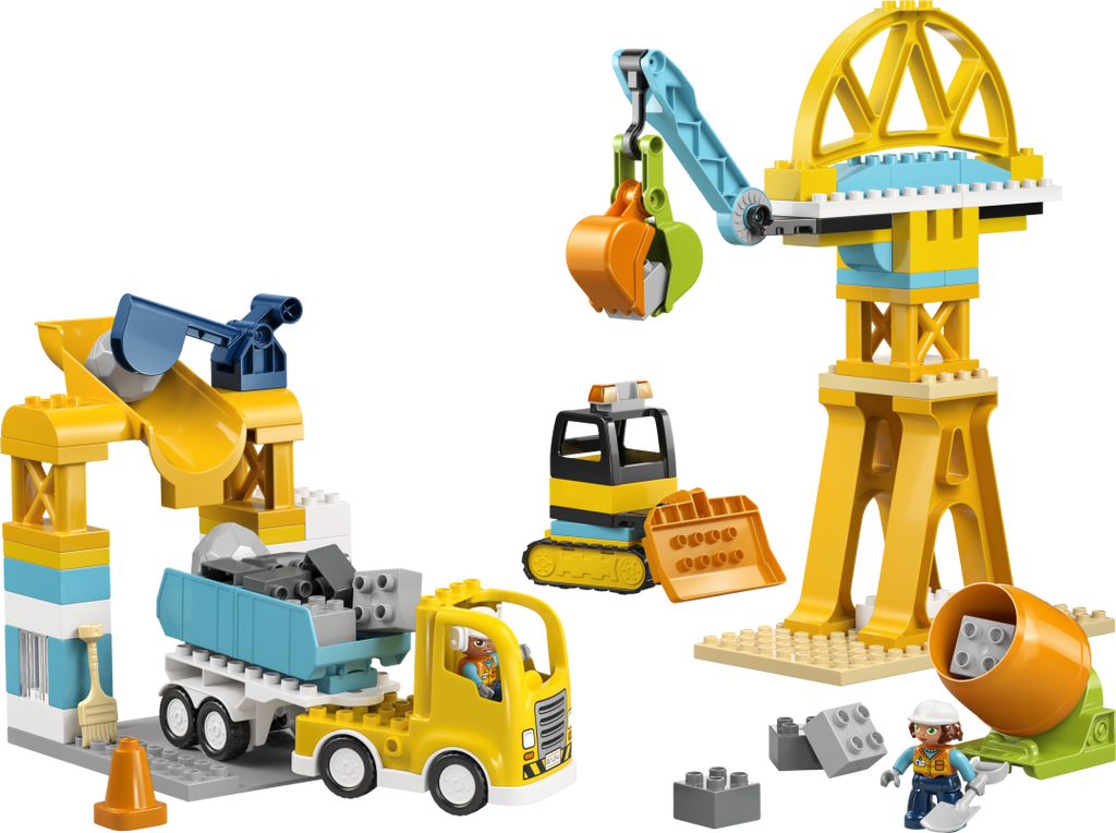 LEGO DUPLO 3-in-1 Construction Site and Vehicles 10476