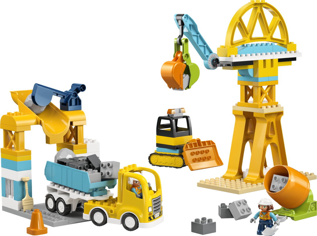 LEGO DUPLO 3-in-1 Construction Site and Vehicles 10476