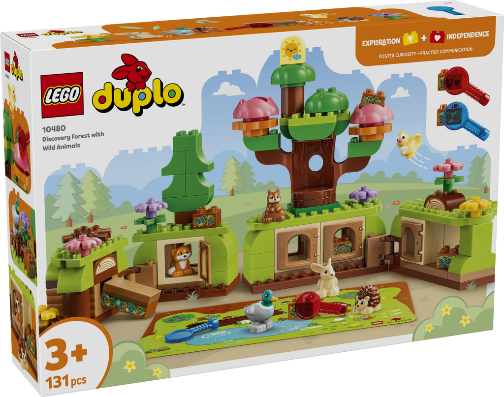 LEGO DUPLO Discovery Forest with Wild Animals 10480