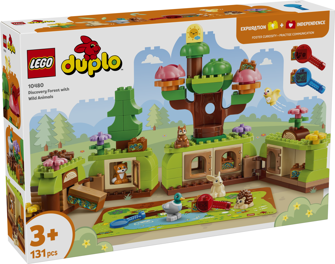 LEGO DUPLO Discovery Forest with Wild Animals 10480