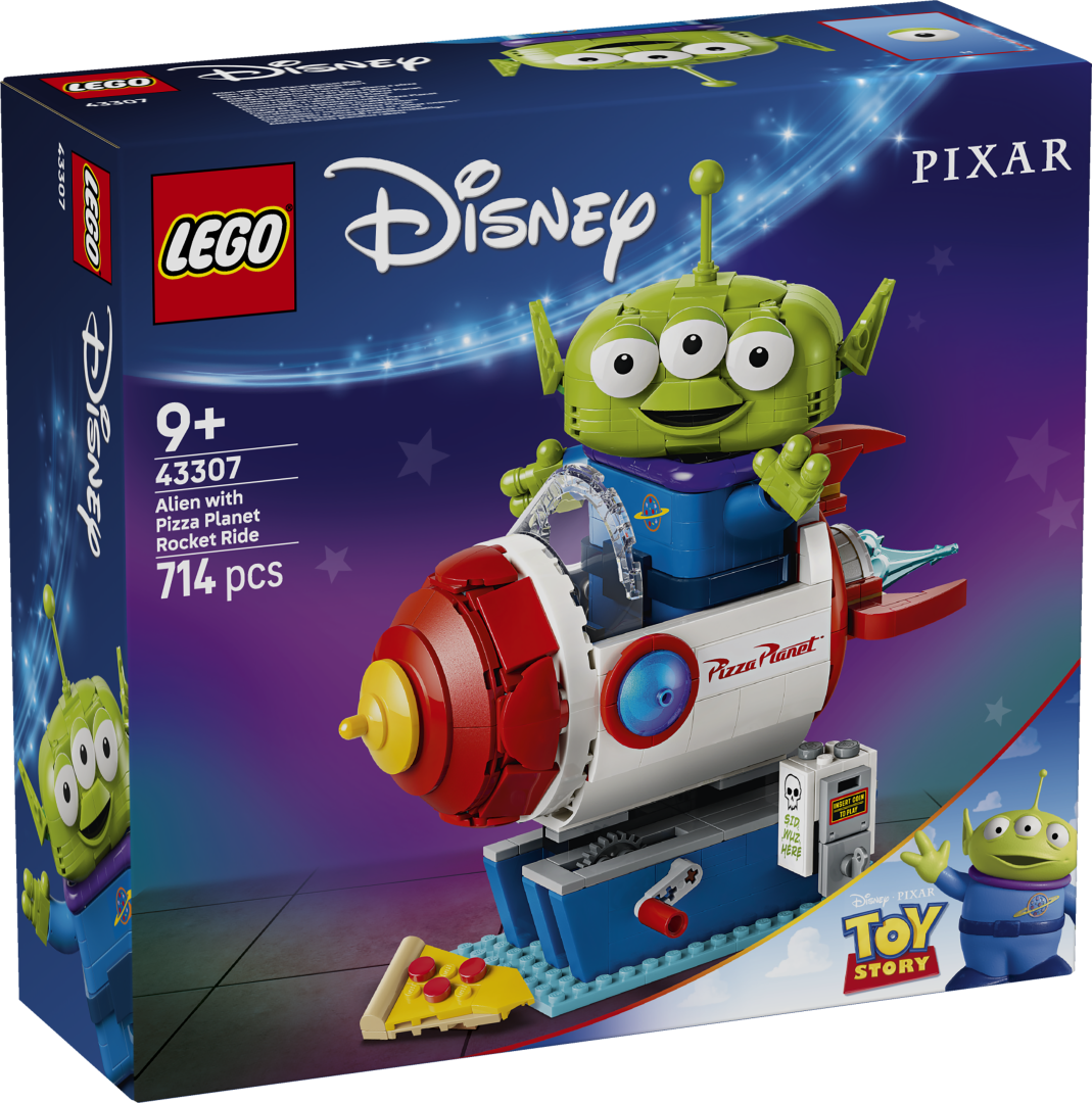 LEGO Disney Alien with Pizza Planet Rocket Ride 43307