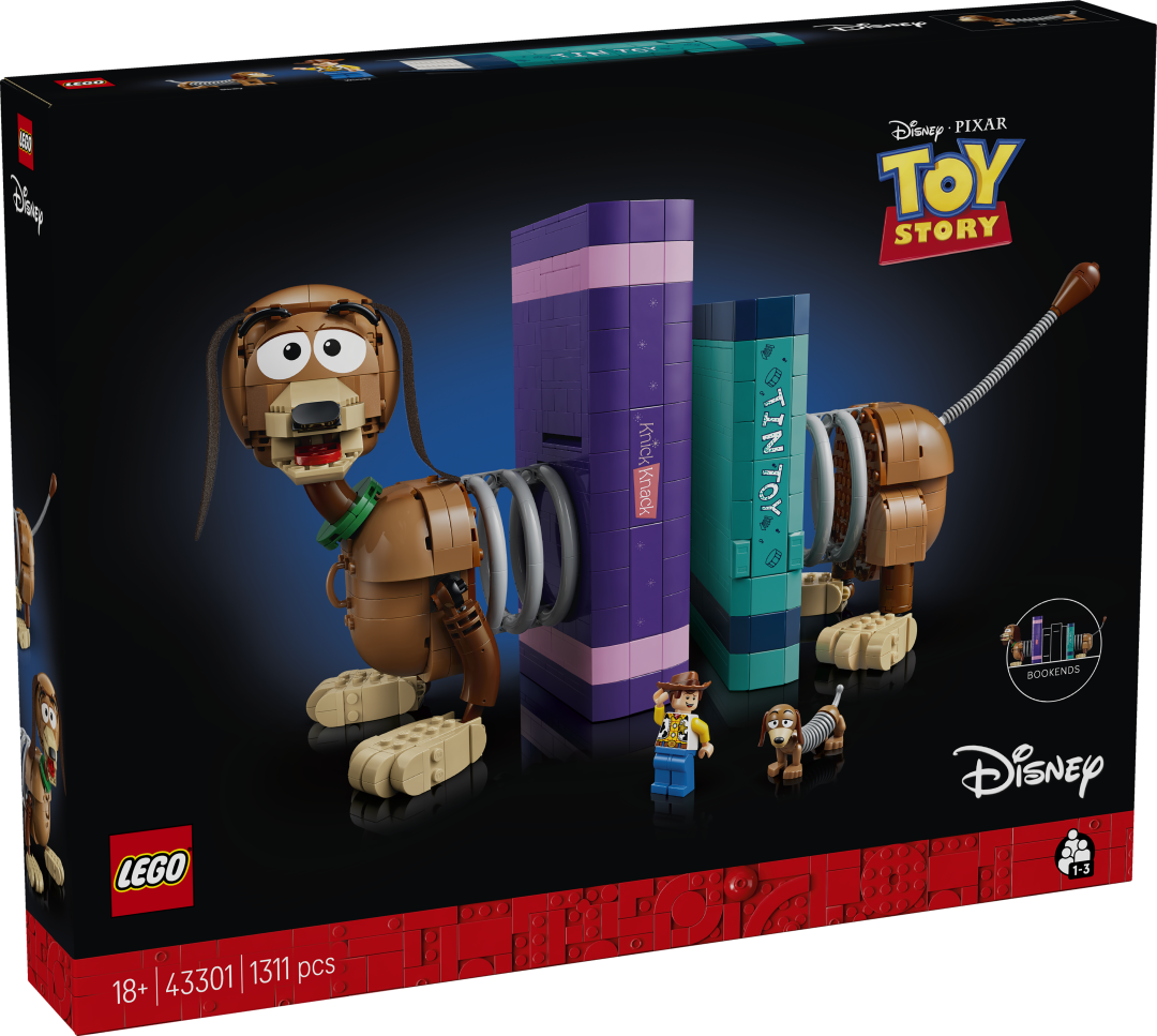 LEGO Disney Toy Story Slinky Dog Bookends 43301
