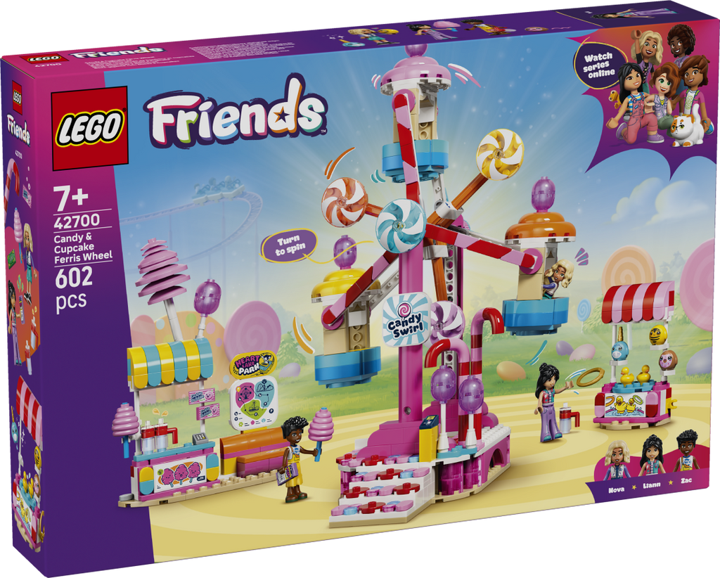 LEGO Friends Candy & Cupcake Ferris Wheel 42700