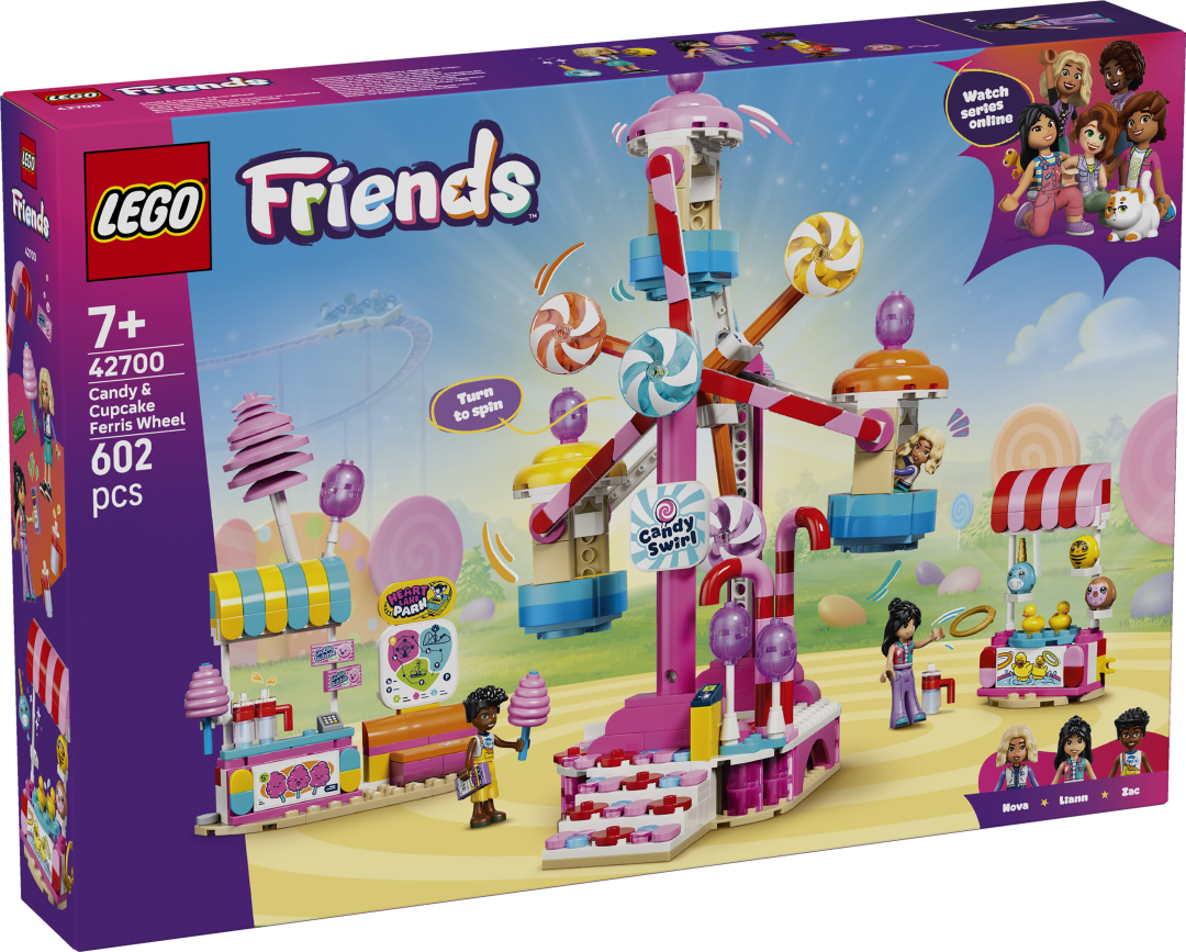 LEGO Friends Candy & Cupcake Ferris Wheel 42700