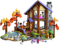 LEGO Friends Cozy Fall Forest Cabin 42705