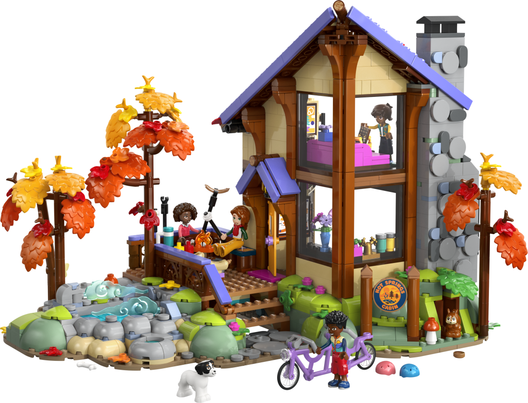 LEGO Friends Cozy Fall Forest Cabin 42705