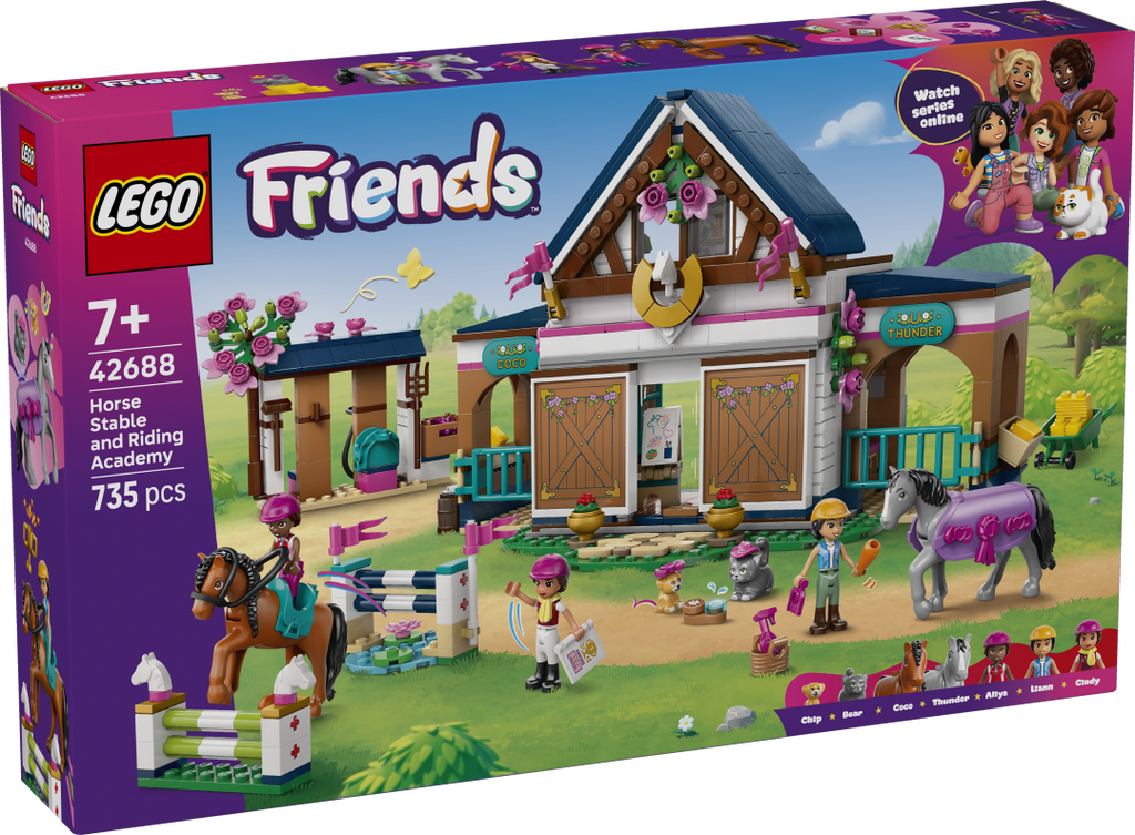 LEGO Friends Horse Stable and Riding Academy 42688