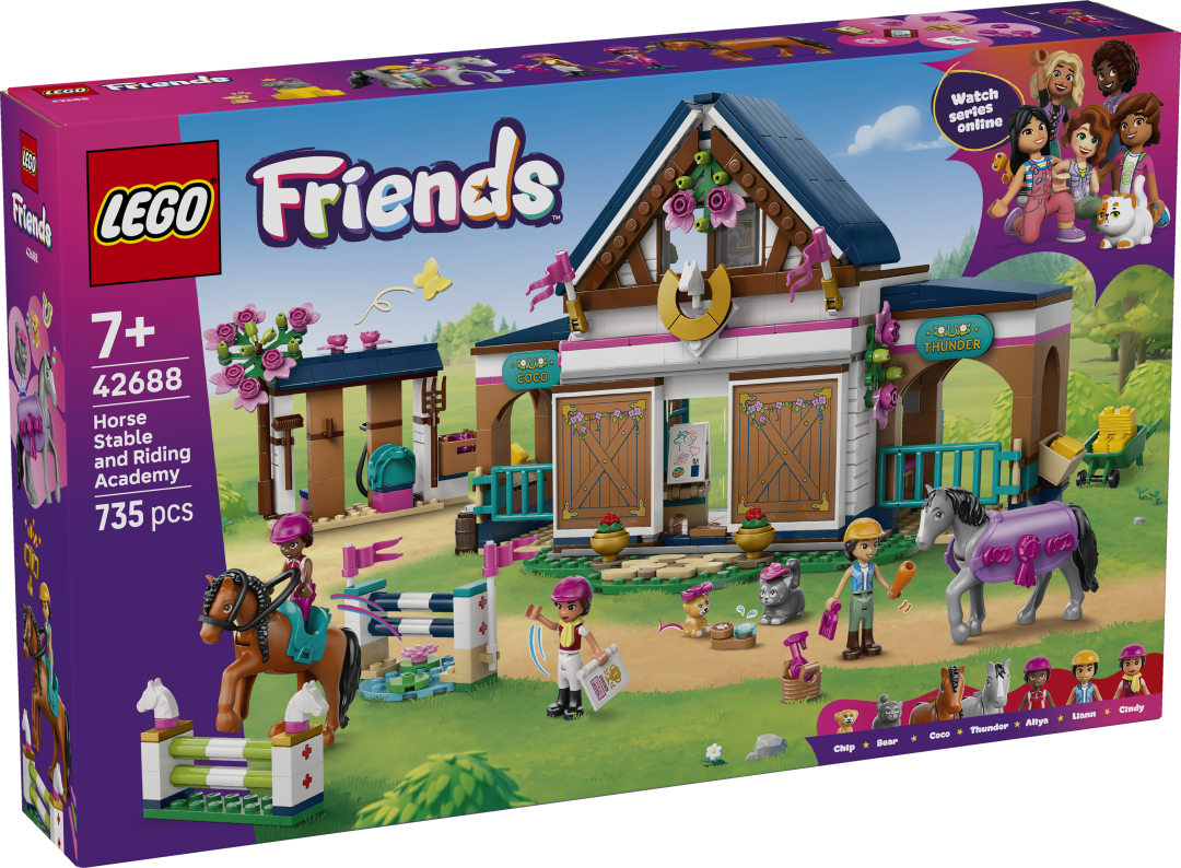 LEGO Friends Horse Stable and Riding Academy 42688