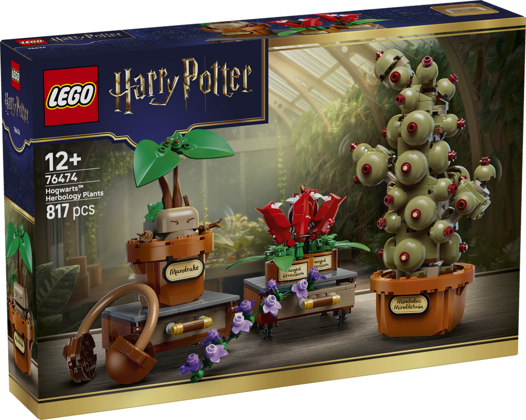 LEGO Harry Potter Hogwarts Herbology Plants 76474