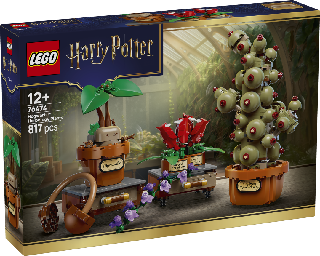 LEGO Harry Potter Hogwarts Herbology Plants 76474