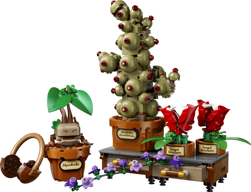 LEGO Harry Potter Hogwarts Herbology Plants 76474