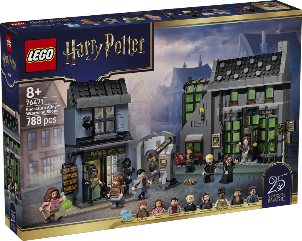 LEGO Harry Potter Knockturn Alley Wizarding Shops 76471