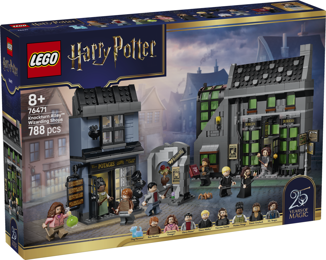 LEGO Harry Potter Knockturn Alley Wizarding Shops 76471