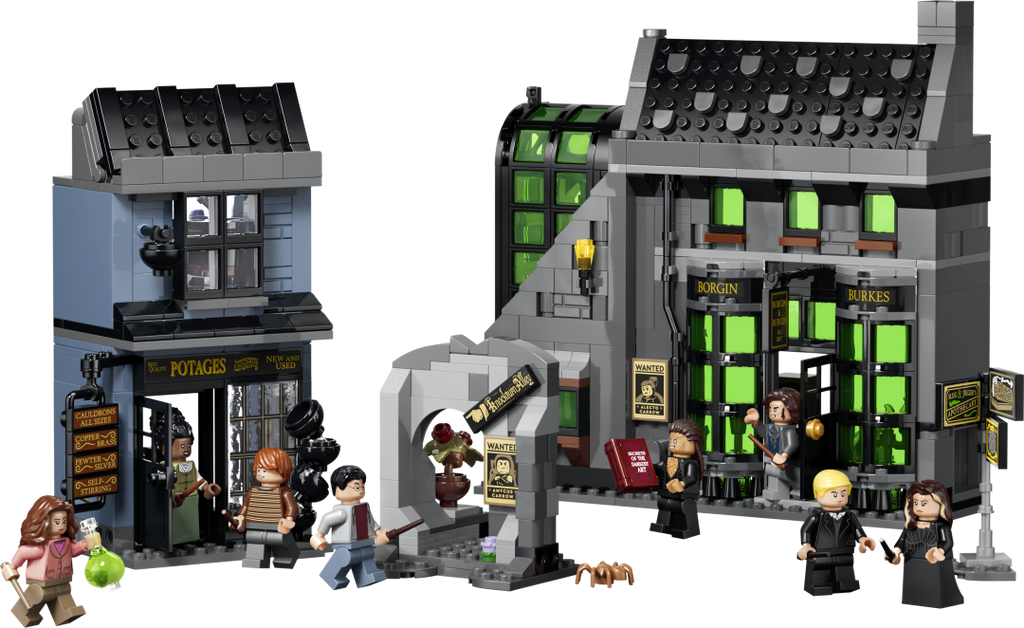 LEGO Harry Potter Knockturn Alley Wizarding Shops 76471