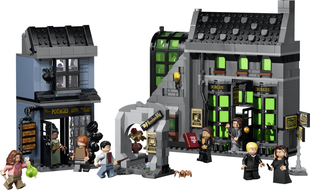 LEGO Harry Potter Knockturn Alley Wizarding Shops 76471