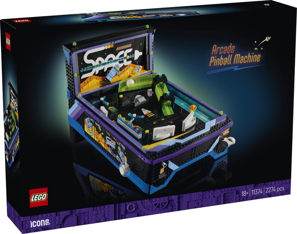 LEGO ICONS Arcade Pinball Machine 11374