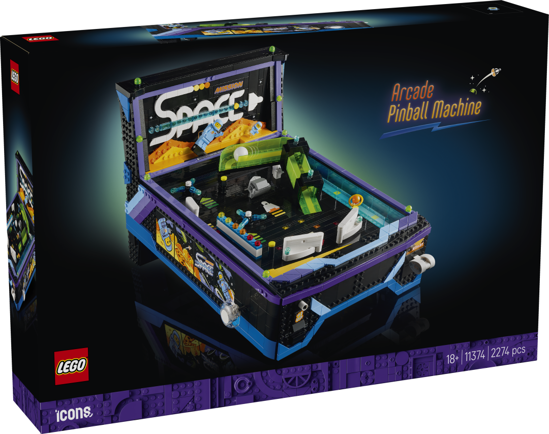 LEGO ICONS Arcade Pinball Machine 11374