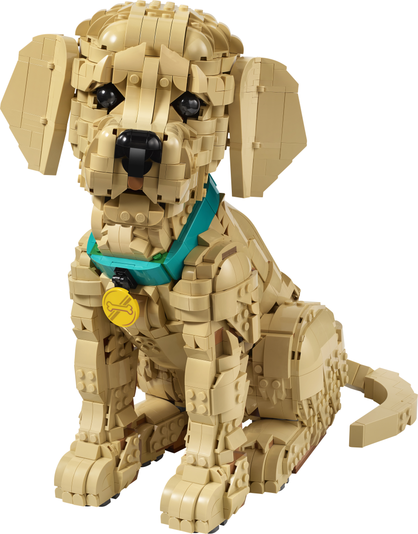 LEGO ICONS Golden Retriever Puppy 11384