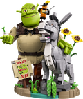 LEGO ICONS Shrek, Donkey & Puss in Boots 72423