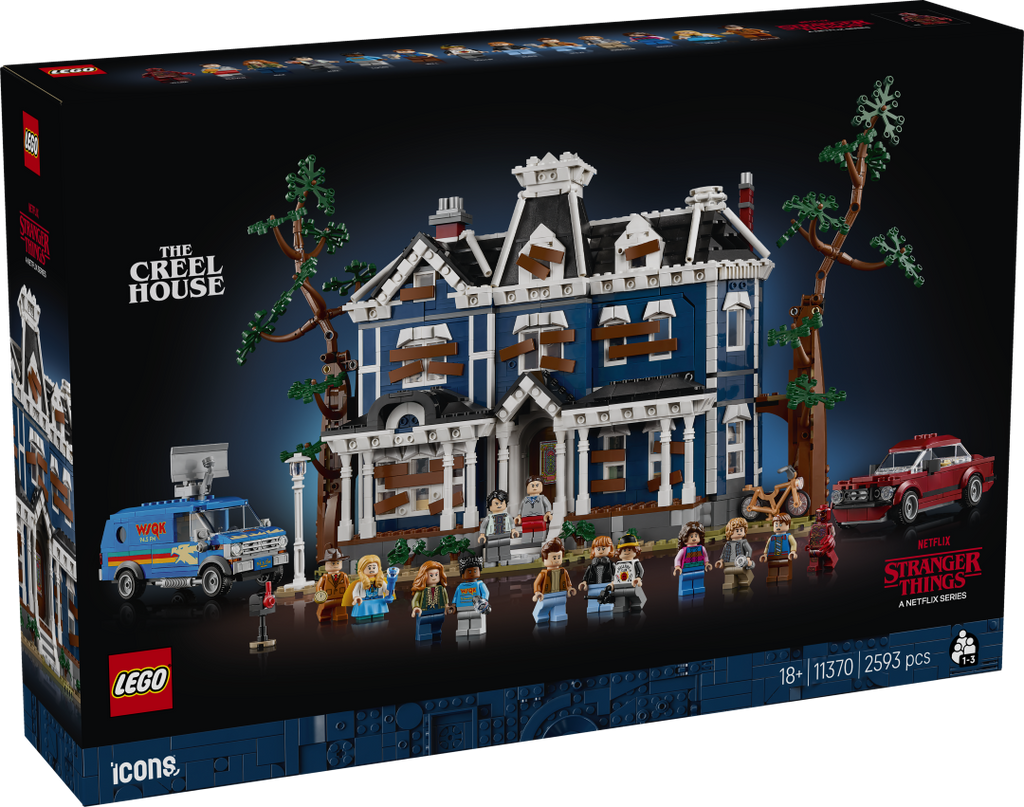 LEGO ICONS Stranger Things: The Creel House 11370
