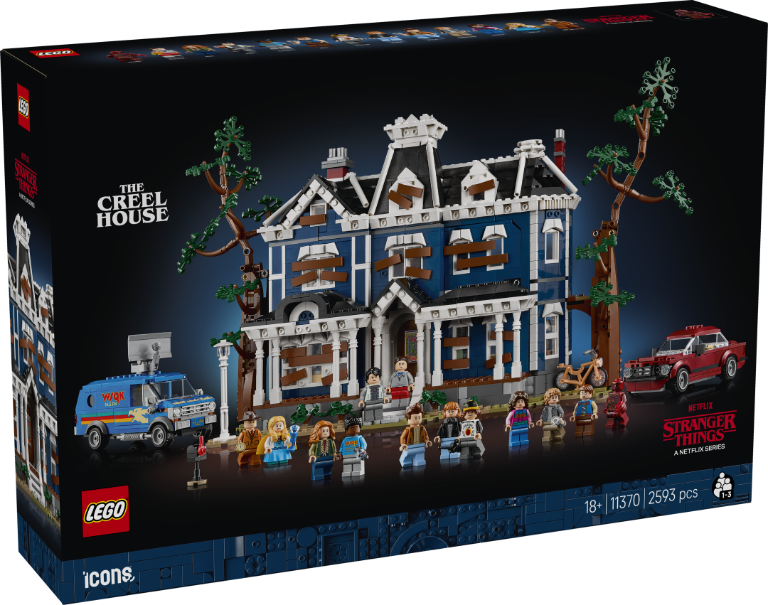 LEGO ICONS Stranger Things: The Creel House 11370