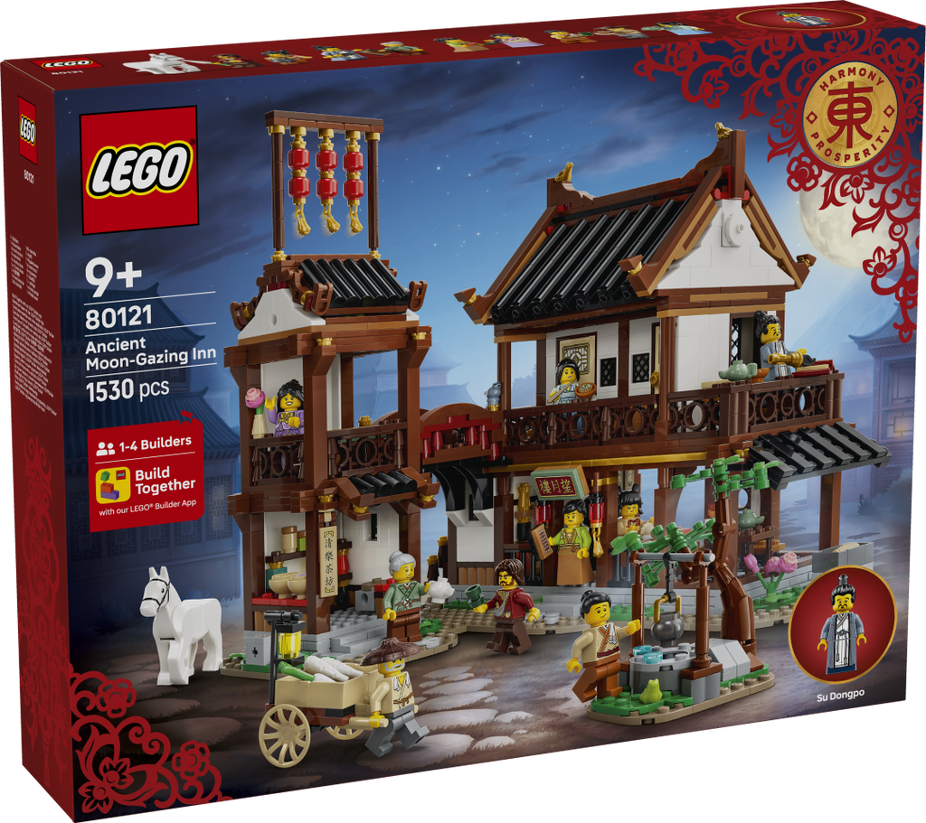 LEGO Iconic Ancient Moon-Gazing Inn 80121