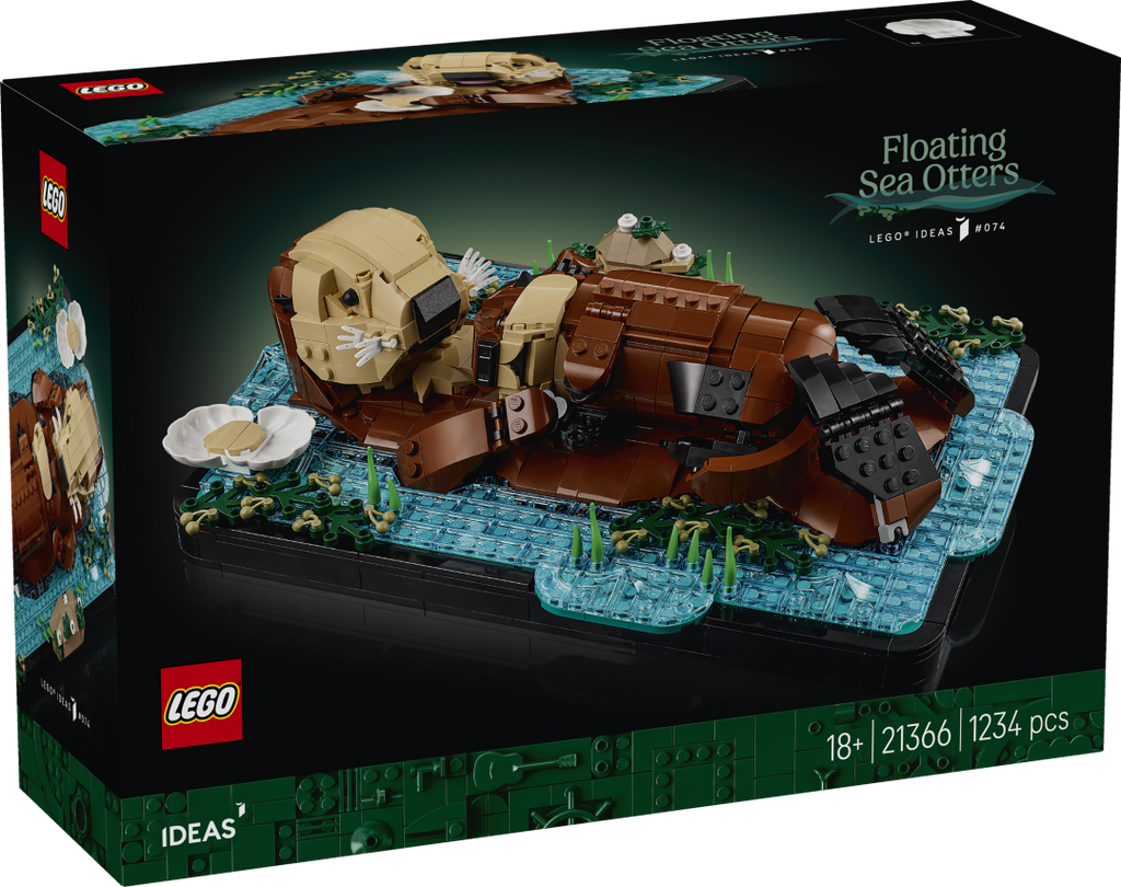 LEGO Ideas Floating Sea Otters 21366