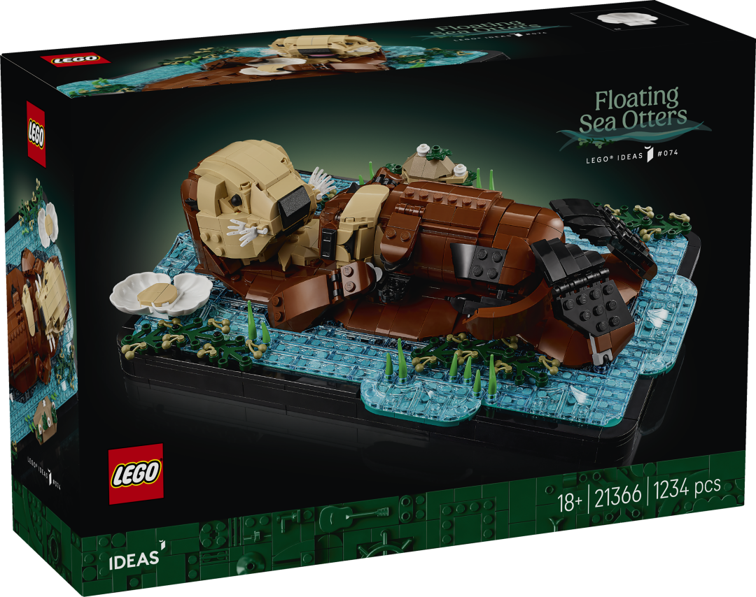 LEGO Ideas Floating Sea Otters 21366