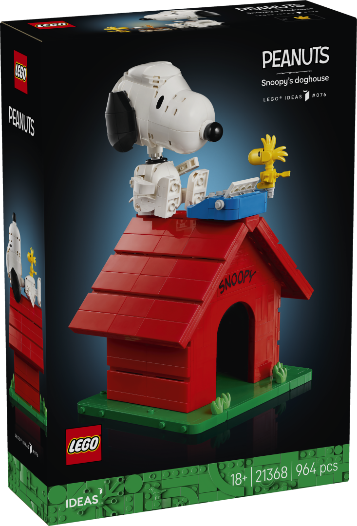 LEGO Ideas Peanuts: Snoopy's Doghouse 21368