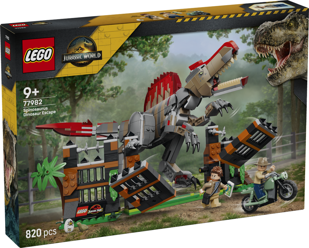 LEGO Jurassic World Spinosaurus Dinosaur Escape 77982