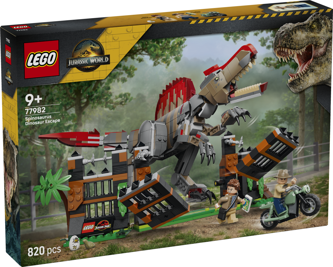 LEGO Jurassic World Spinosaurus Dinosaur Escape 77982