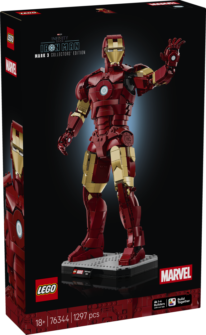 LEGO Marvel Iron Man Mark 3 Collectors' Edition 76344