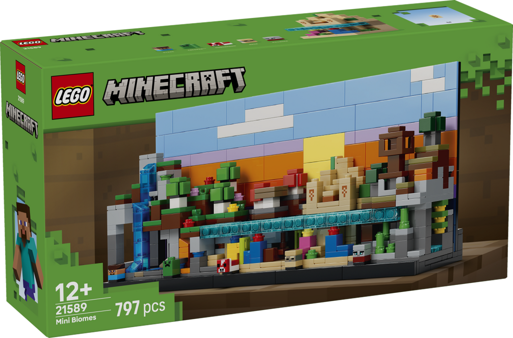 LEGO Minecraft Mini Biomes 21589