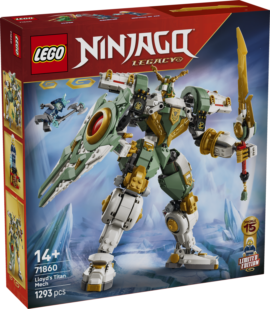 LEGO NINJAGO Lloyd's Titan Mech 15th Anniversary 71860
